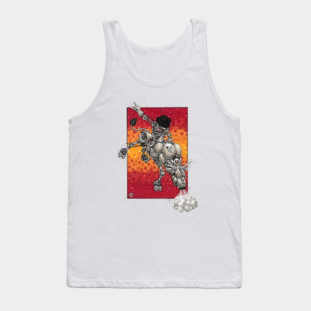 Robot Rodeo Tank Top by NRdoggy